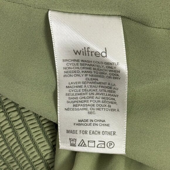 Aritzia Wilfred Laken Short Sleeve Floral Dress - Picture 11 of 13